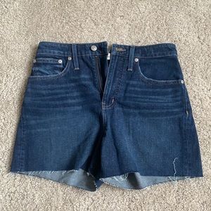 Madewell denim shorts